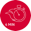 Greitas pašildymas 4 min.